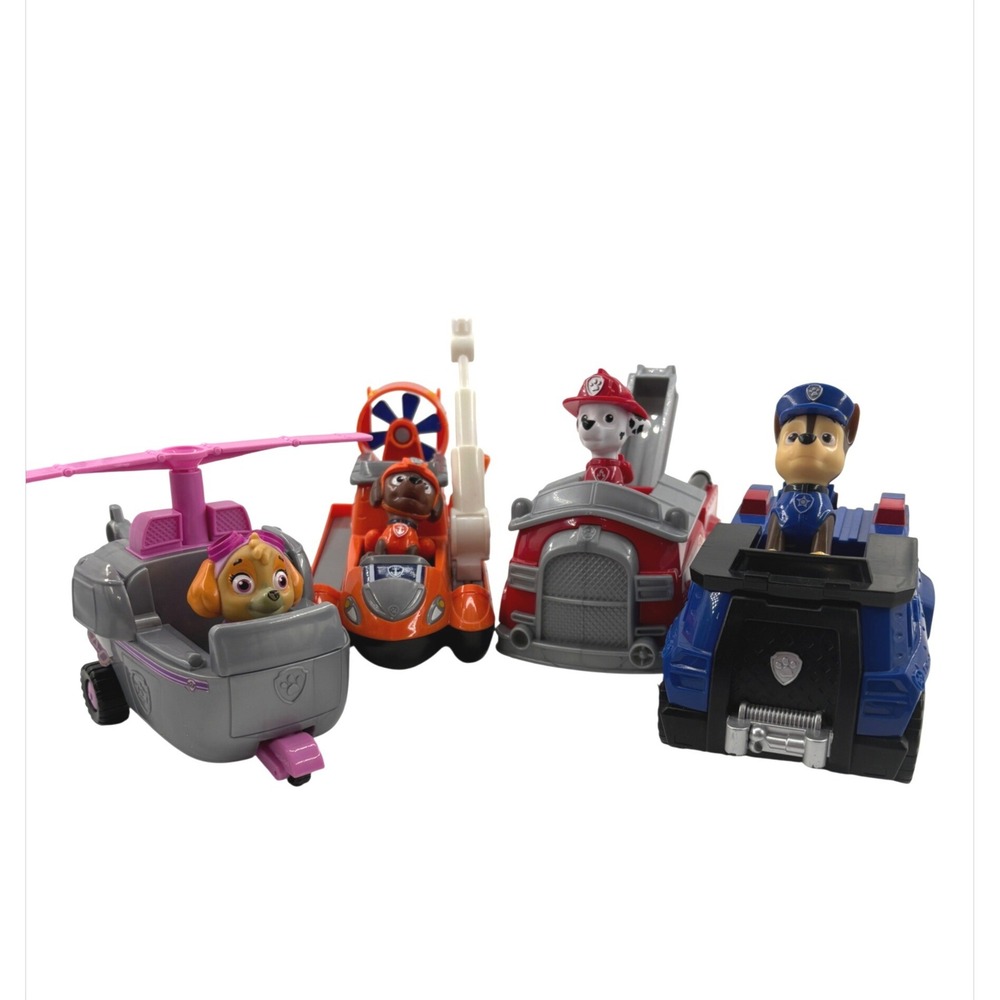 PAW Patrol Ultimate Rescue Standard Size Vehicles & Figures Set of4 Spin Master